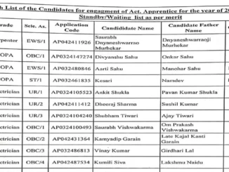 secr bilaspur apprentice merit list