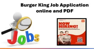 burger king job,