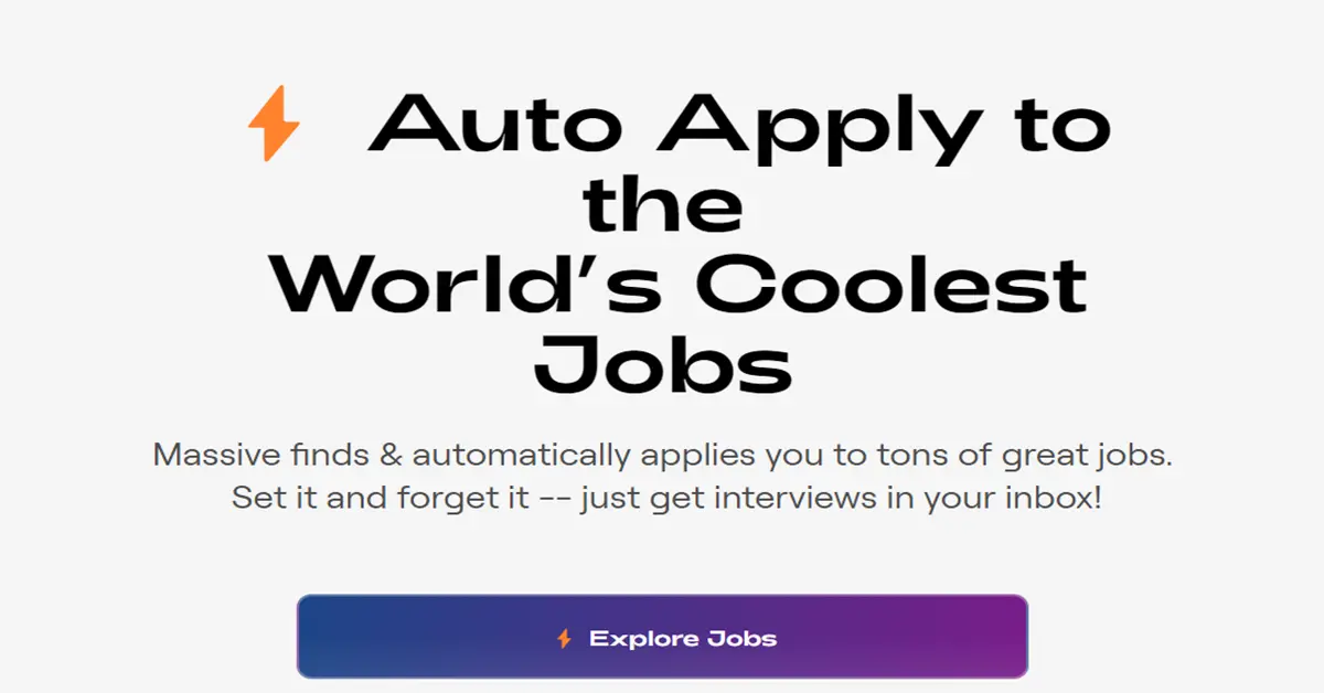 massive ai job application