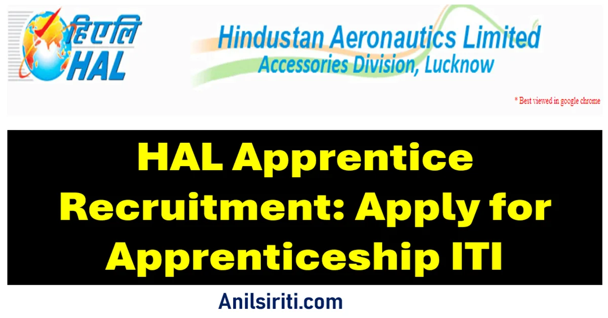 HAL Apprentice Recruitment