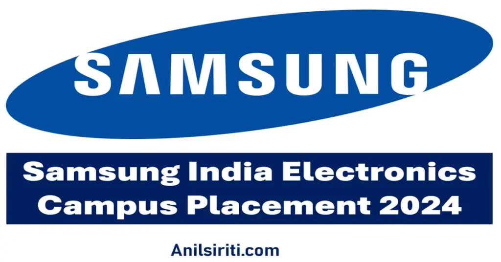 samsung india electronics campus placement