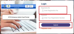 CITS Admit card