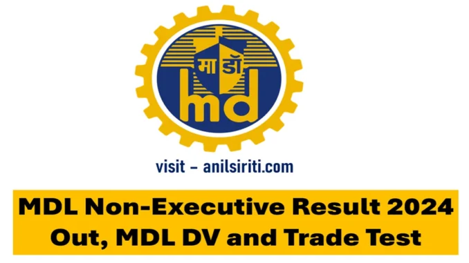 mdl non executive result