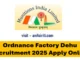 ordnance factory dehu recruitment