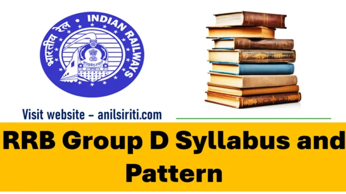 rrb group d syllabus