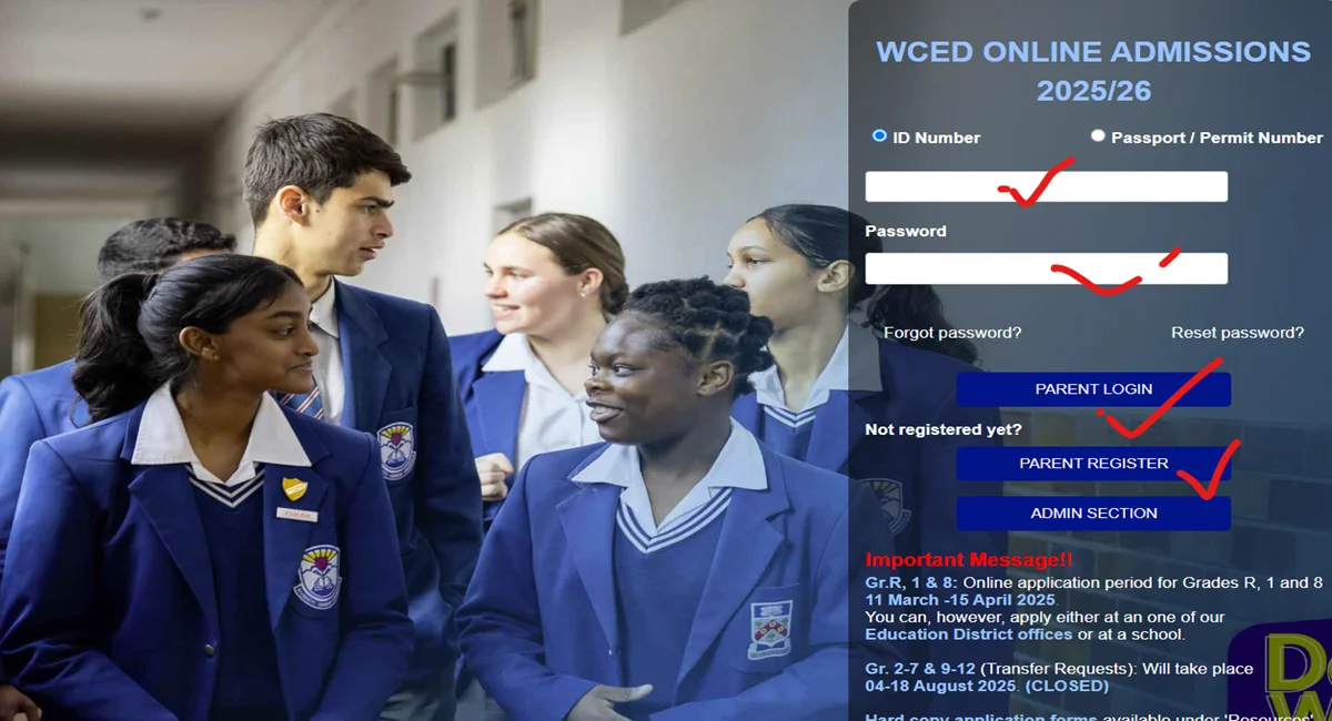 WCED Online Application 2026: How to apply for Grade R, 1, and 8 in the Western Cape 1 wced online application