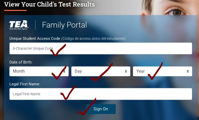 How To Check STAAR Test Results, Step to check Texas Assessment Results online 1 STAAR Test Results