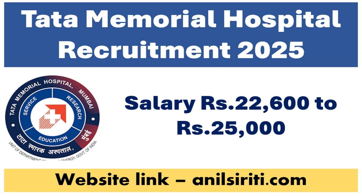 Tata Memorial Hospital Recruitment