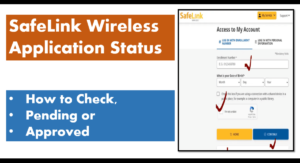 safelink wireless application status