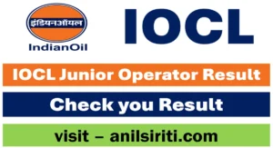 iocl junior operator result