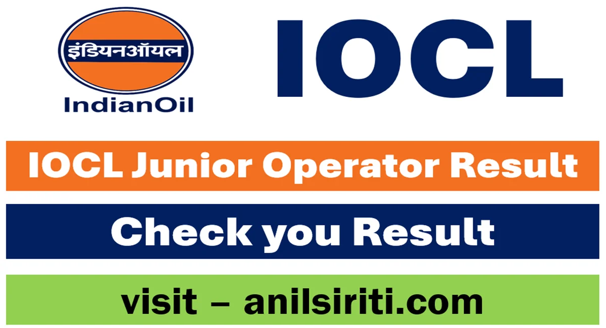 iocl junior operator result