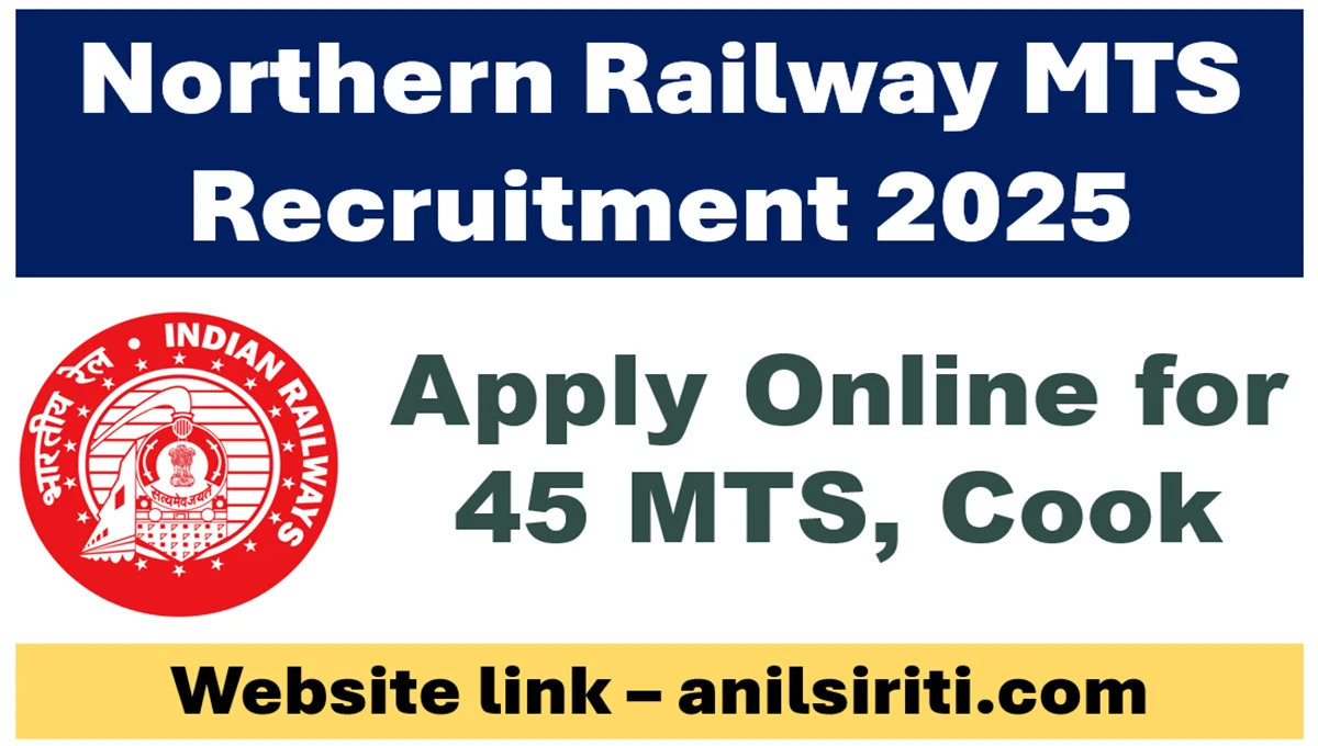 Northern Railway MTS Recruitment