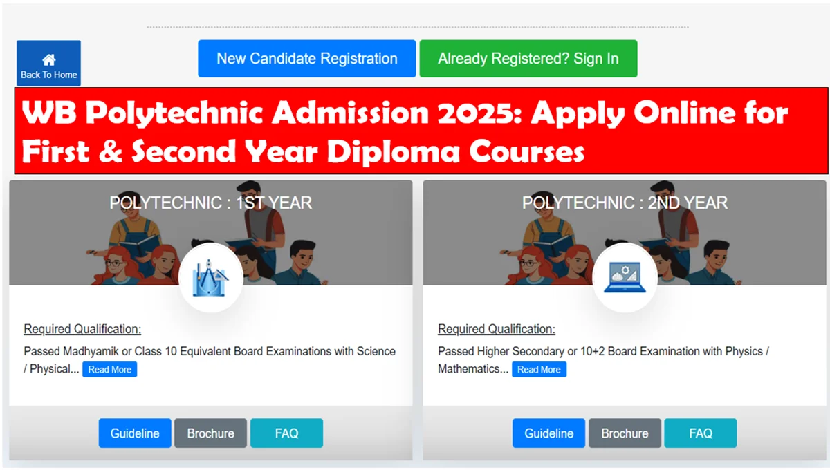 WB Polytechnic Admission