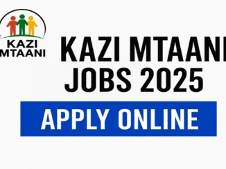 kazi mtaani application