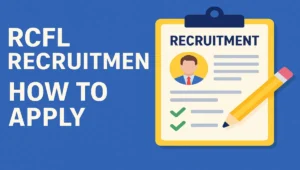RCFL Recruitment