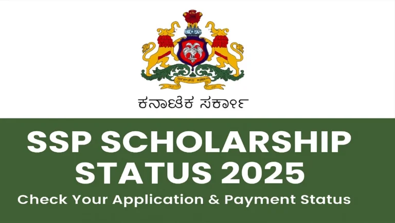 SSP Scholarship Status