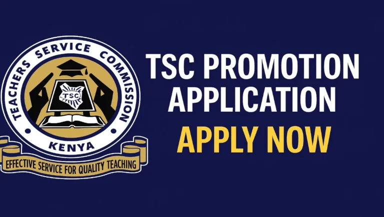 TSC Promotion Application