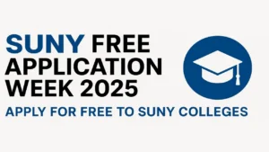 SUNY Free Application Week