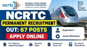 Ncrtc permanent recruitment apply online